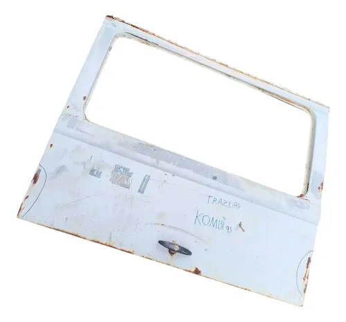 Tampa Traseira Porta Malas Volkswagen Kombi 1993/94 Detalhe Branco