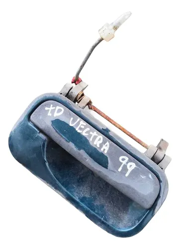 Maçaneta Externa Traseira Direita Chevrolet Vectra 1997/1999 Prateado Traseira