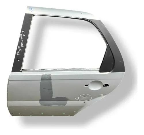 Porta Traseira Esquerda Fiat Palio Adventure 2012 Detalhe 4p Traseira Esquerda Prateado