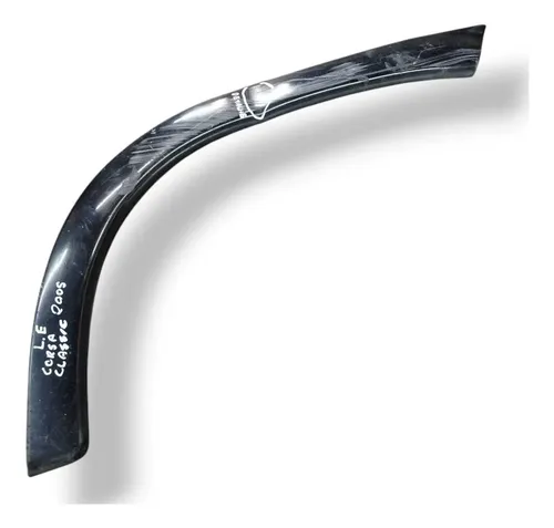 Moldura Paralama Lado Esquerdo Chevrolet Corsa 2005 93282952 Preto