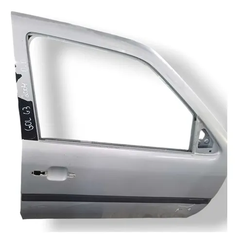 Porta Dianteira Direita Volkswagen Gol 1.0 2004 2005 Detalhe Dianteira Direita Prateado