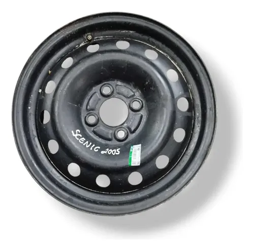 Roda Avulsa Aro 15 Renault Scenic 2005 2006 2007 2008 Cinza