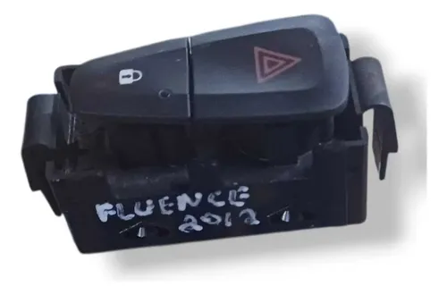 Botão Alerta Trava Renault Fluence 2013 2014 2015 2016 2017 Preto
