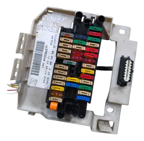 Caixa Fusível Citroen Xsara 1998 1999 2000 9637655380
