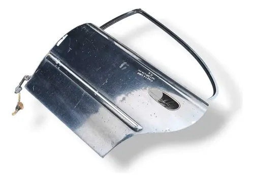 Porta Traseira Esquerda Chevrolet Omega Australiano 2000/02 Traseira Esquerda Prateado