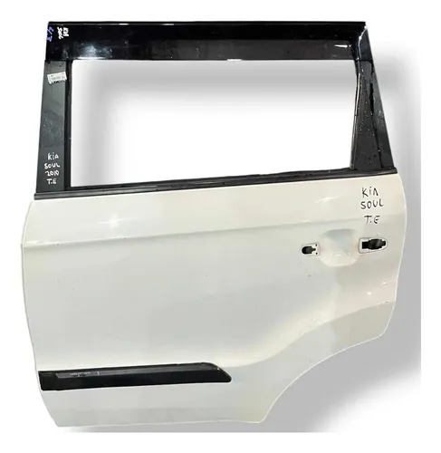 Porta Traseira Esquerda Kia Soul 2009 2010 2011 2012 2013 Traseira Esquerdo Branco