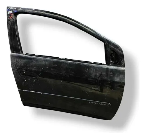 Porta Dianteira Direita Chevrolet Prisma 2006 2007 2008 200 Dianteira Direita Preto