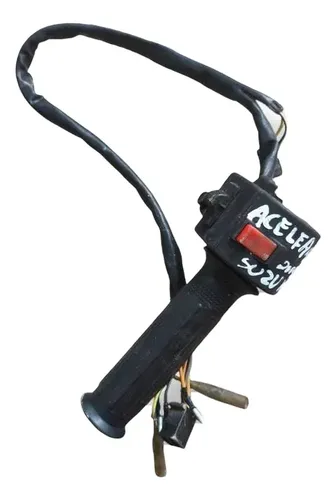 Manopla Punho Acelerador Suzuki Intruder 125 2010 2011 2012 Preto
