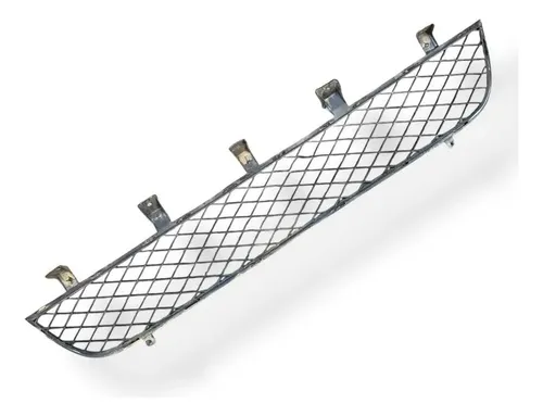 Grade Frontal Parachoque Mitsubishi L200 Mn142535 2010 A 13 Preto Fosco